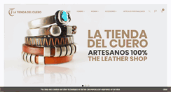 Desktop Screenshot of latiendadelcuero.com